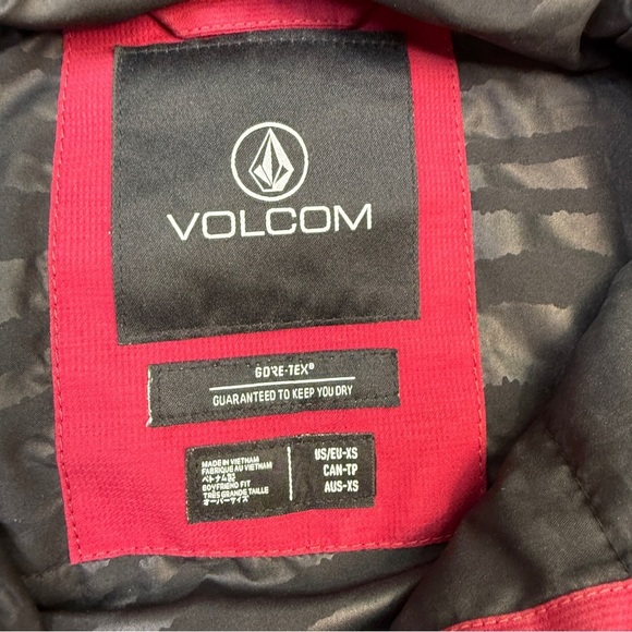 Volcom Fern Insulated Gore Pullover Pullover Jacket - Picture 10 of 14